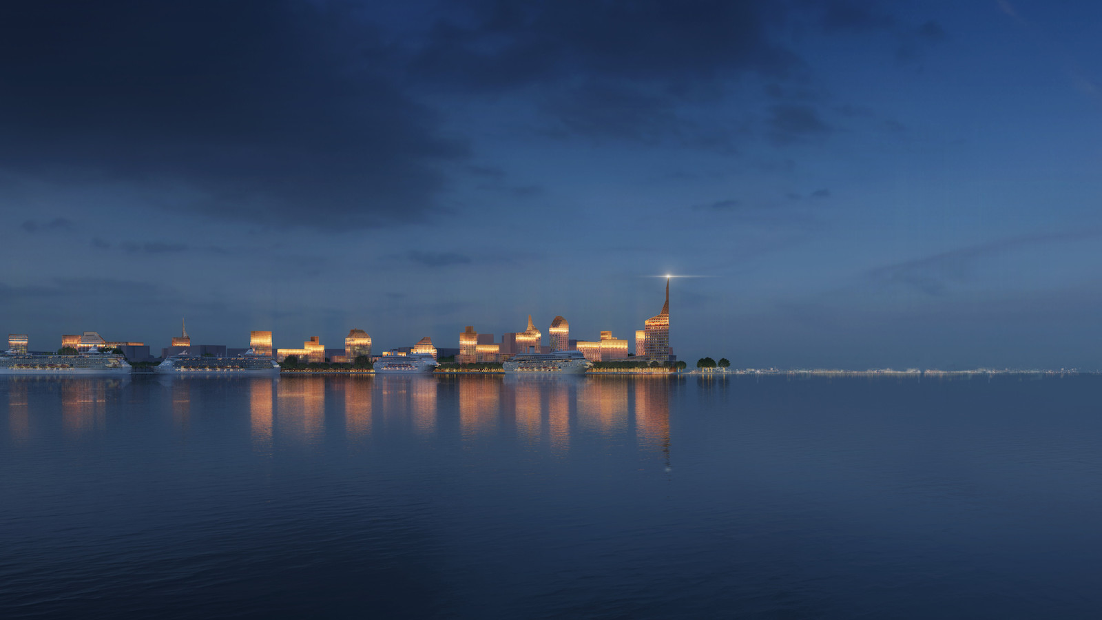 Vasilievsky Island St. Petersburg © KCAP | Orange Architects