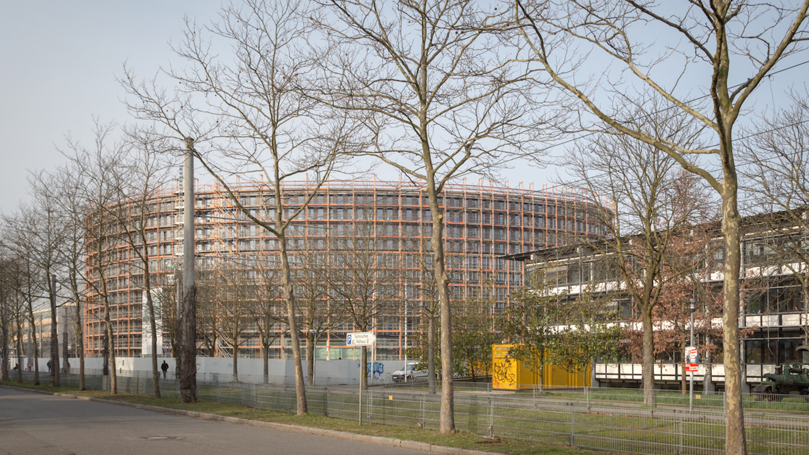 Neues Rathaus im Stühlinger © Yohan Zerdoun