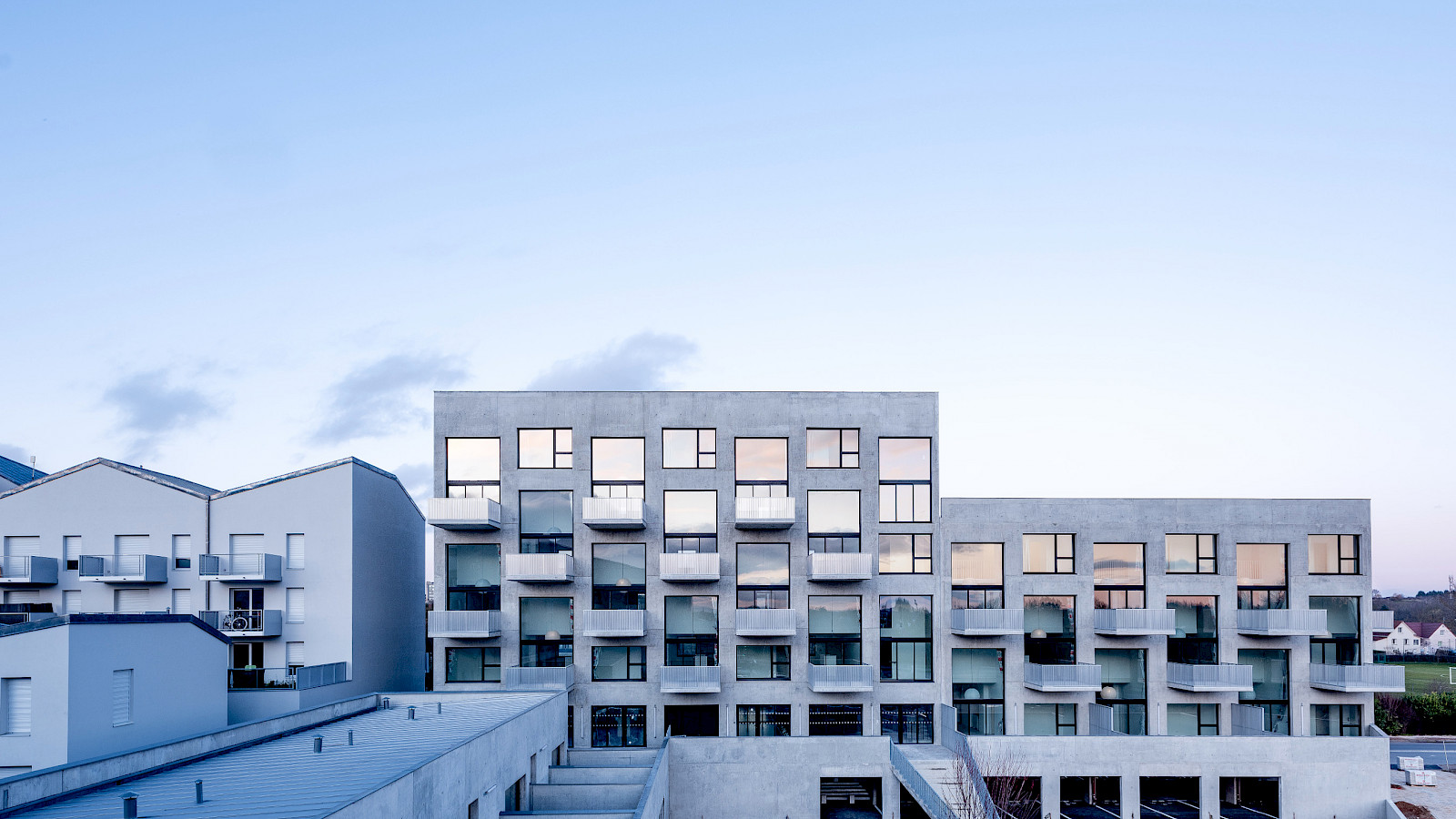 Logements Cathedrale © Bertrand Vernay