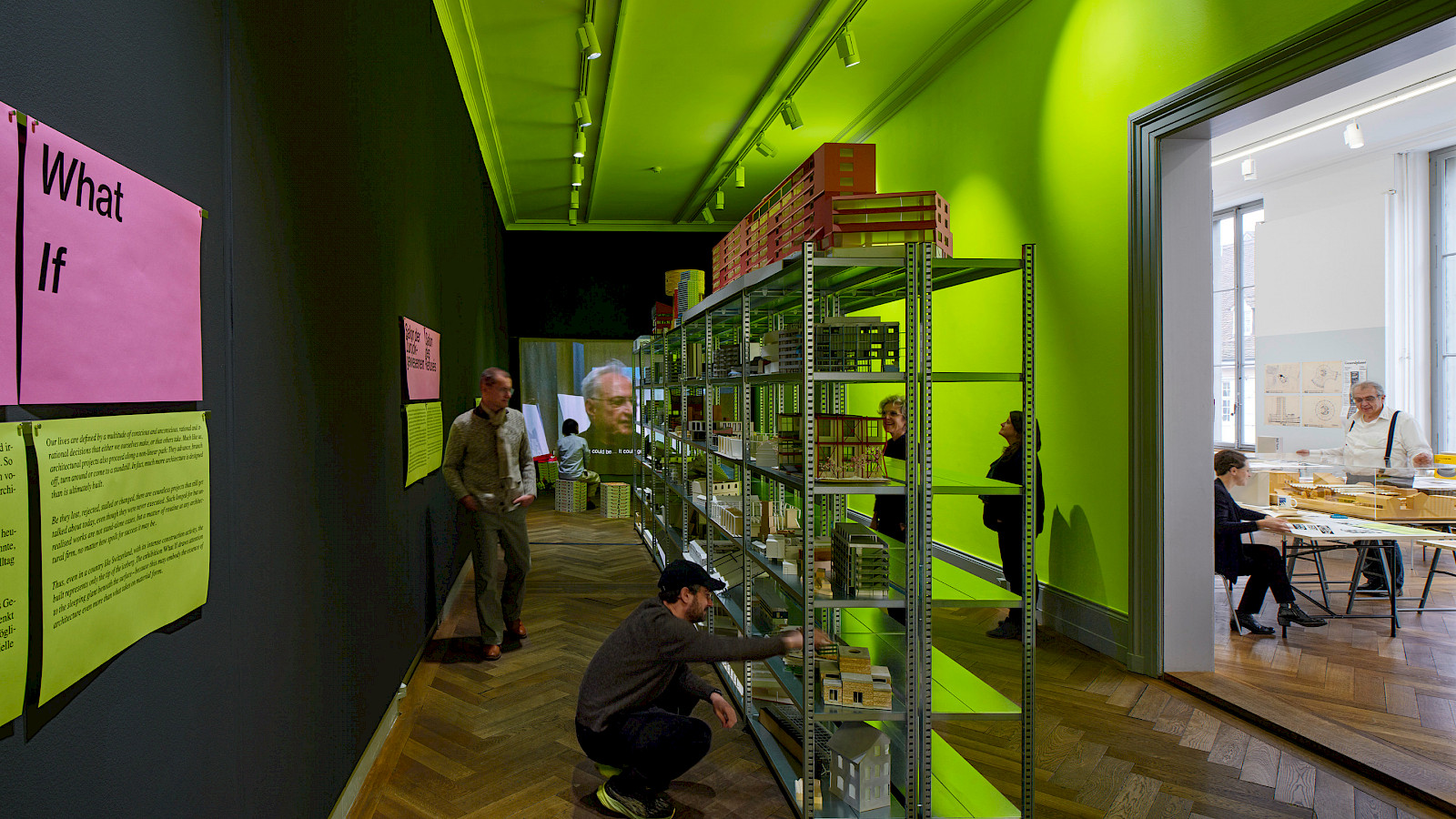 S AM Ausstellungsansicht  ‹Was wäre wenn› | Foto © Tom Bisig