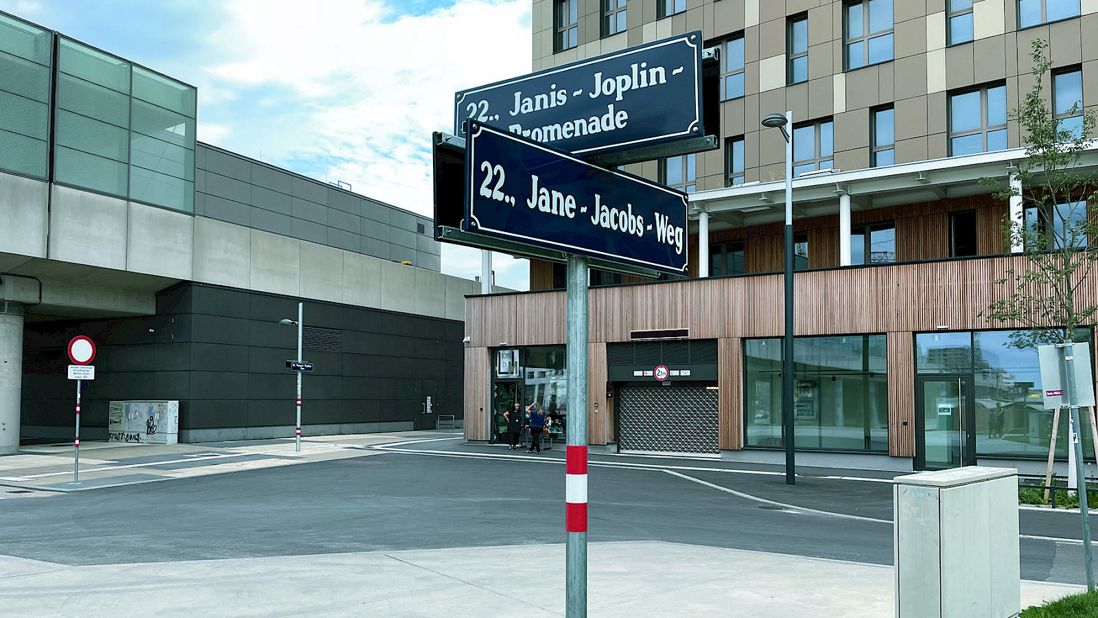 Wo Jane Jacobs und Janis Joplin zusammen auftreten: In der Seestadt Aspern tragen die Straßen Frauennamen © Karin Hartmann