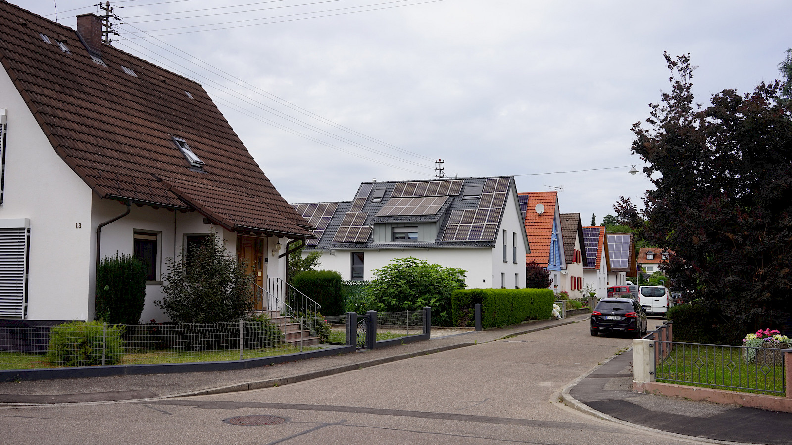 Einfamilienhäuser in Denzlingen ©Jan Engelke